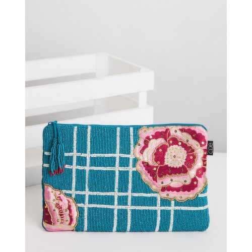 Carolyn Donnelly Eclectic Large Beaded Purse Multi