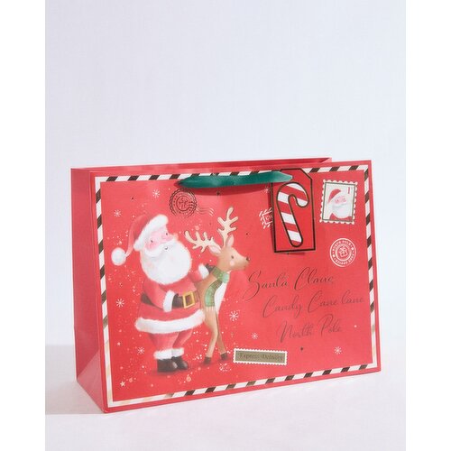 Large Envelope Christmas Gift Bag Red L