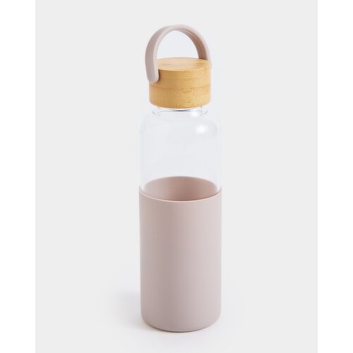 Glass Bottle - 500ml Taupe