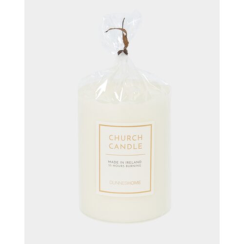Small Pillar Candle Cream