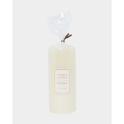 Large Church Pillar Cream