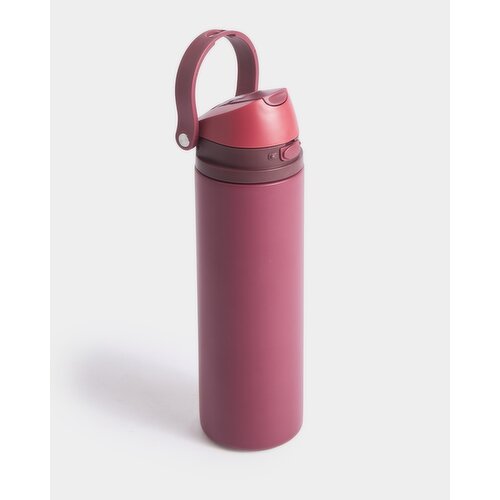 Sip & Straw Stainless Steel Bottle - 720ml Berry 