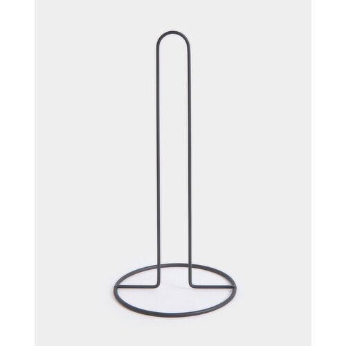 Wire Kitchen Roll Holder Black