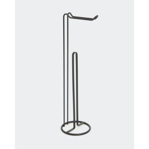 Toilet Paper Stack Holder Black