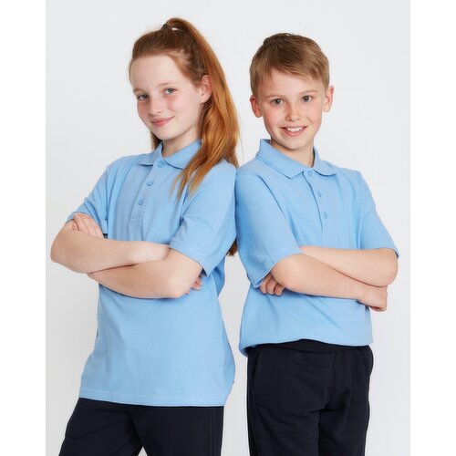 Pique Polo - Pack Of 3 Blue 3-4 Yrs