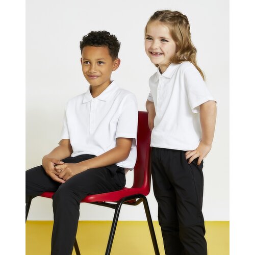 Pique Polo - Pack Of 3 White 10-11 Yrs