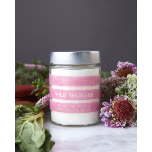 Helen James Considered Fruit Candle Wild Rhubarb Red 