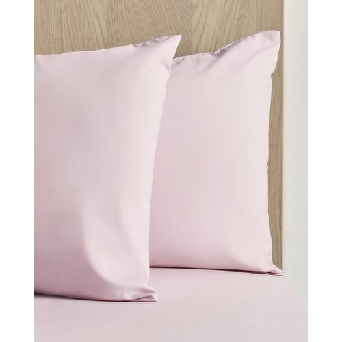 Luxury Percale Standard Pillowcase - Pack Of 2 Blush 