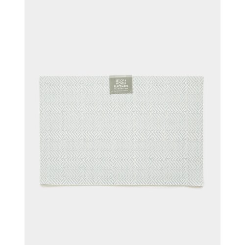 Woven Placemats - Set Of 4 Geo 