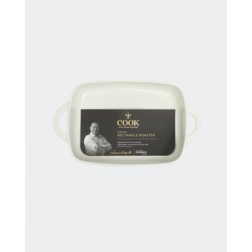 Neven Maguire Rectangle Porcelain Roaster White