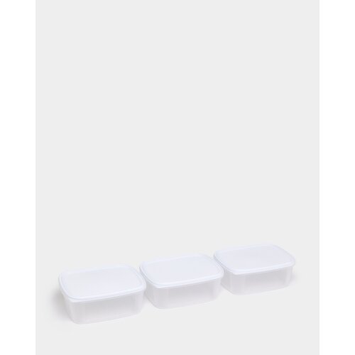 Food Box - Pack Of 3 White