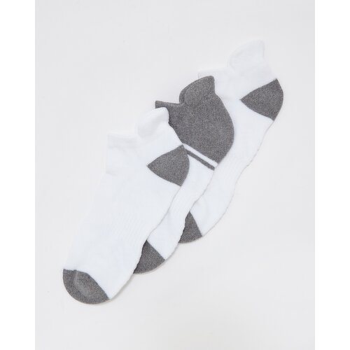 Men's Liner Socks White-Grey 6-11