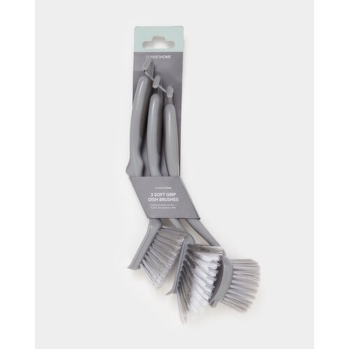 Dish Brush - Pack Of 3 Silver