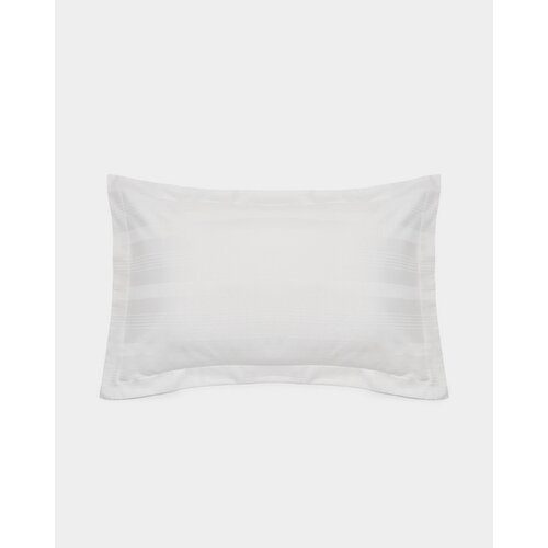 Luxury Stripe Oxford Pillowcase - Pack Of 2 White