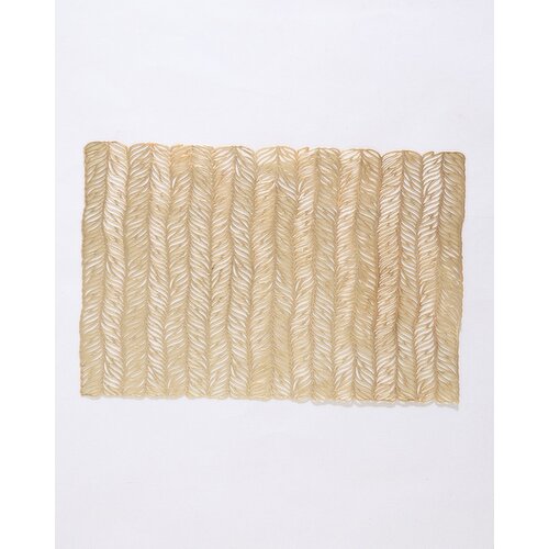 Rectangle Laser Cut Placemat Gold