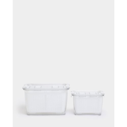 Fridge Storage Container White Xs