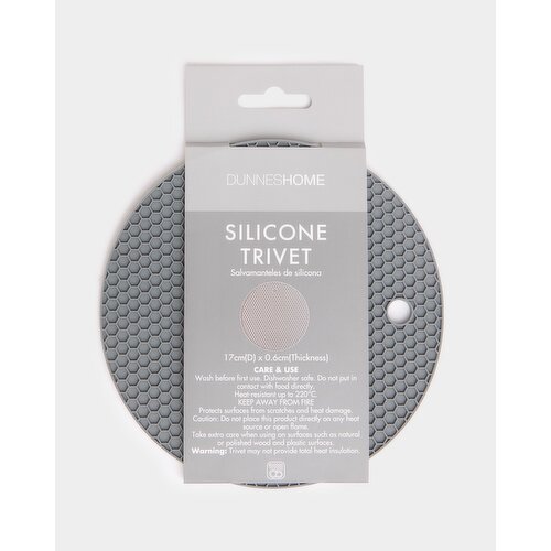 Silicone Trivet Grey