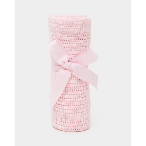 Cellular Cotton Blanket - Light-Pink