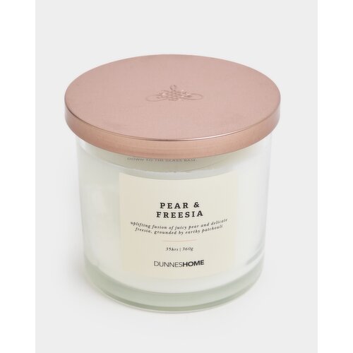 French Pear And Lily Two-Wick Scented Candle Pear 