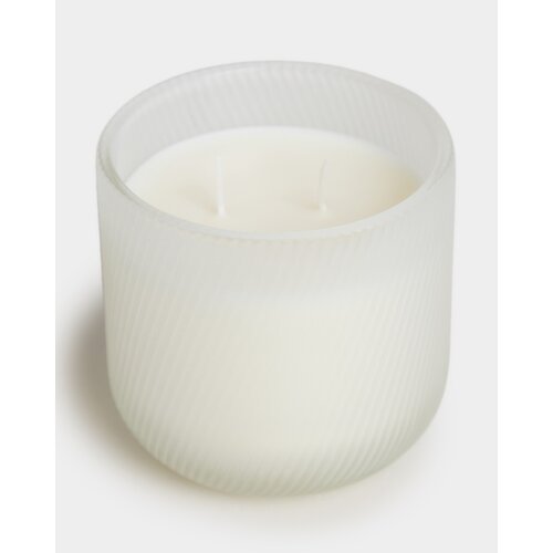 Aromatic Musk Swirl Candle White