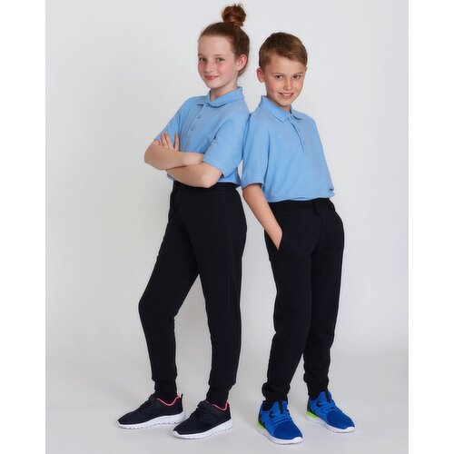 Cotton Rich Fleece Joggers Navy 15-16 Yrs