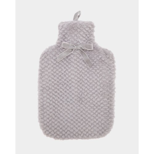 Fleece Hot Water Bottle Dove-Grey 