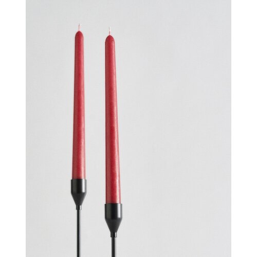 Tapered Dinner Candle - Pack Of 6 Red