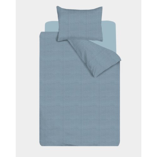 Textured Complete Bed Set Navy Single