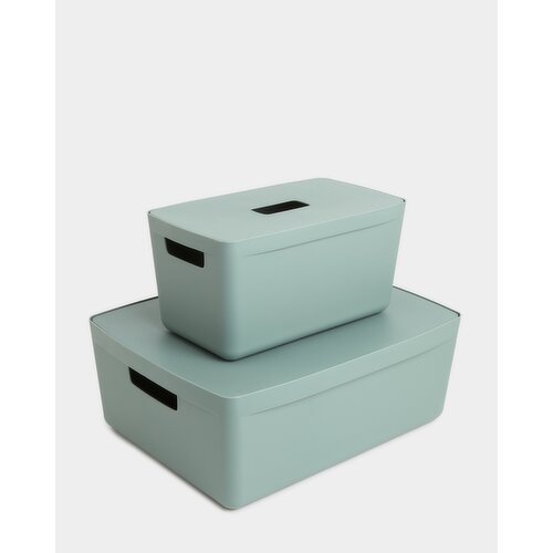 Smart Storage Box With Lid Sage S