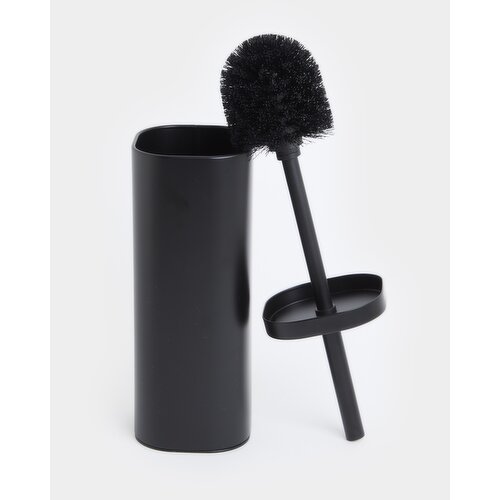 Slim Toilet Brush Black-1
