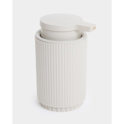 Ribbed Soap Dispenser Stone