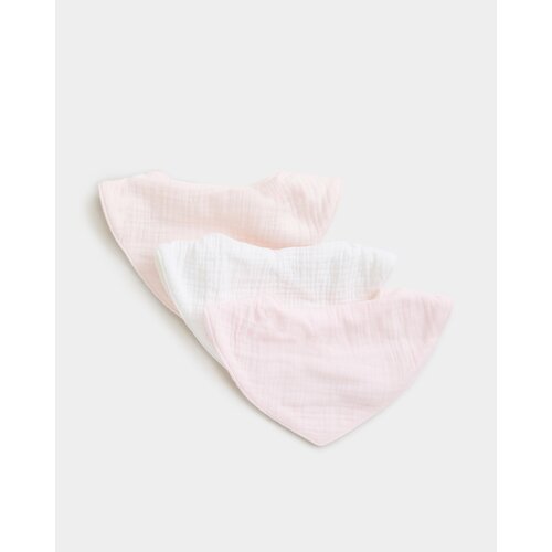 Muslin Bib - Pack Of 3 Pink