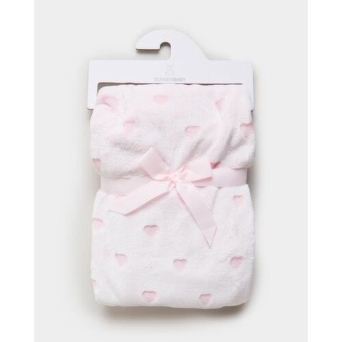 Hearts Blanket Light-Pink