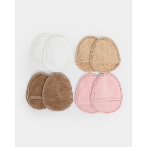 Microfibre Cleansing Pads - Pack Of 8 Natural