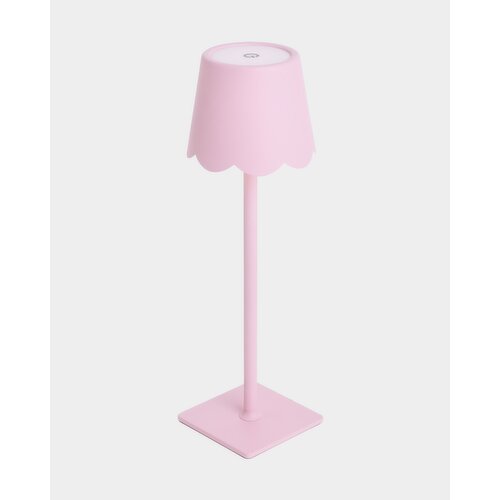 Scallop Cordless USB Lamp Blush