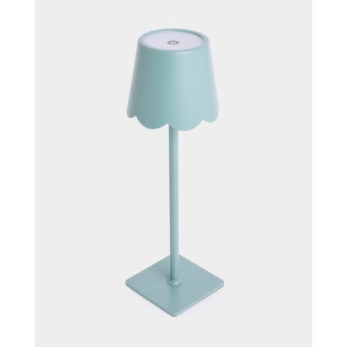 Scallop Cordless USB Lamp Green 