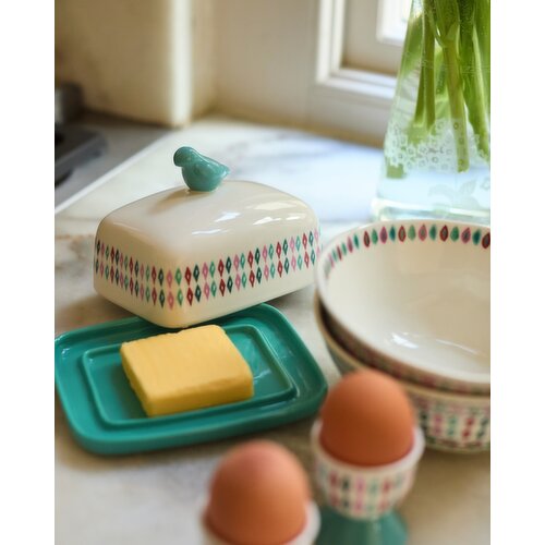 Carolyn Donnelly Eclectic Tulum Butter Dish Multi