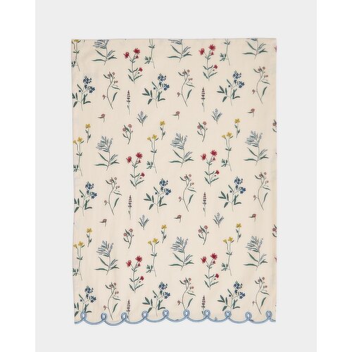 Carolyn Donnelly Eclectic Scallop Tea Towel Green