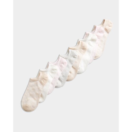 Women's Trainer Socks Oatmeal 6-8