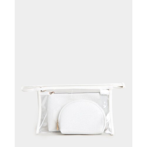 Vanity Bag - Pack Of 3 White