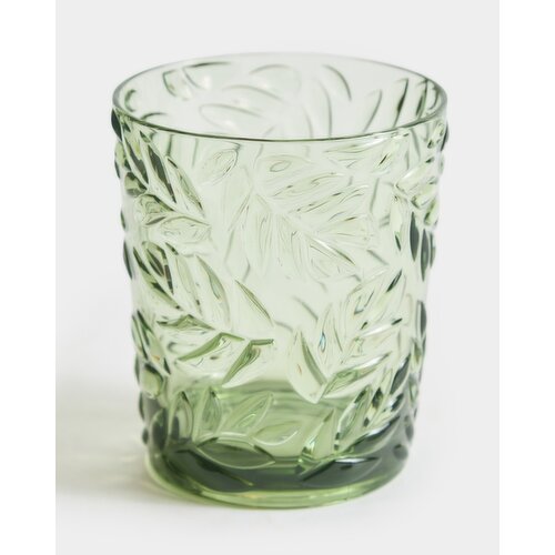 Leaf Embossed Tumbler Green