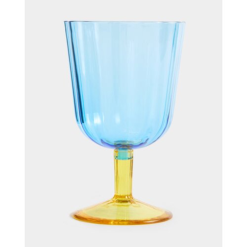 Two Tone Goblet Blue 
