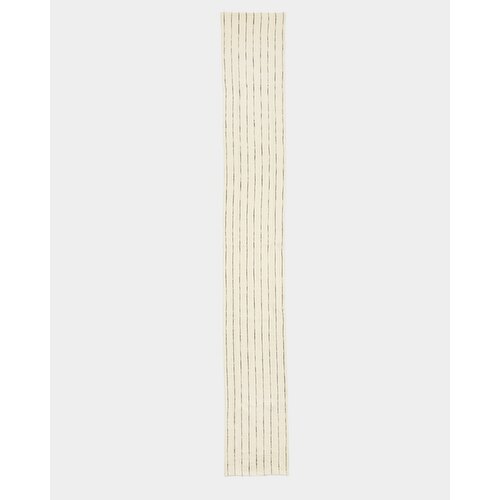 Striped Ribbed Runner Cream 