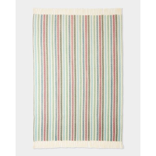 Carolyn Donnelly Eclectic Slub Throw Multi
