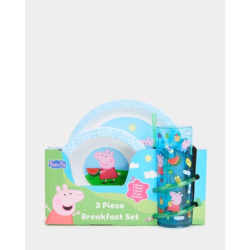 Character Dinner Sets - 3 Pieces Blue