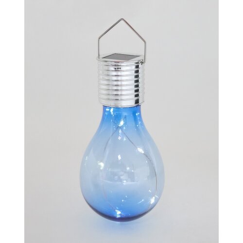 Hanging Solar LED Bulb Blue