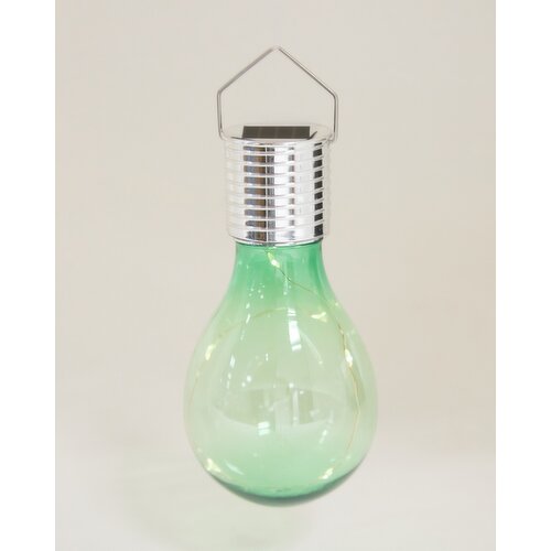 Hanging Solar LED Bulb Green 