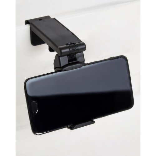 Clip On Phone Holder Black