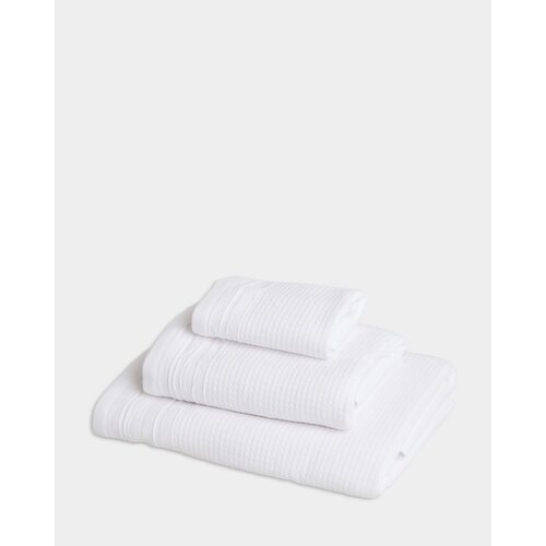 Waffle Hand Towel White Hand