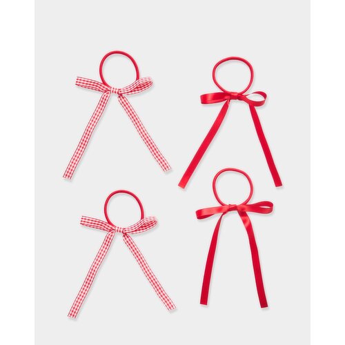 Bow Bobbins - Pack Of 4 Red